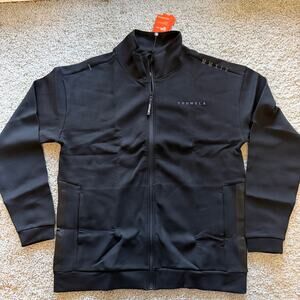 Men's YoungLA  541 Tux Track Jacket,  XL, NWT, Black